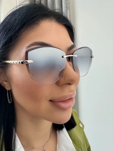 WORLD OF EYEGLASS солнцезащитные очки прямоугольные антибликовые