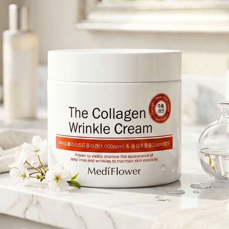 Medi Flower крем Collagen Wrinkle для лица 250 мл