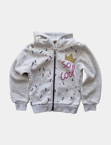 Толстовка CMK Kids Club серый