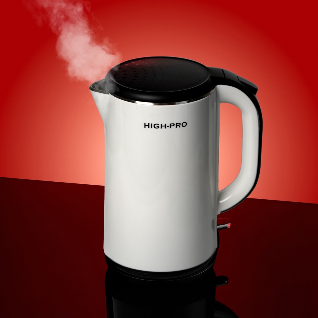 Электрочайник High-Pro KL-P1823 белый