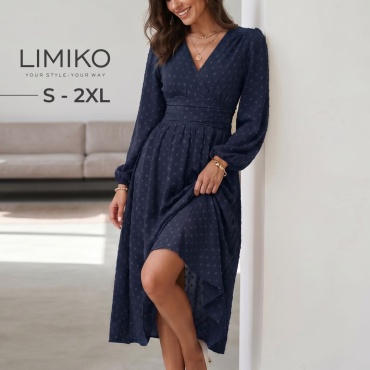 Повседневное платье LIMIKO темно-синий
