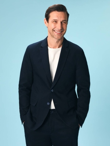 Пиджак однобортный LC Waikiki синий