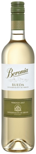 Вино Gonzalez Byass Beronia DOP Rueda Verdejo сухое белое 13% 0.75 л