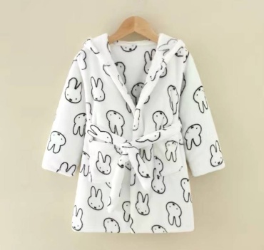 Флисовый халат Kids Moda белый