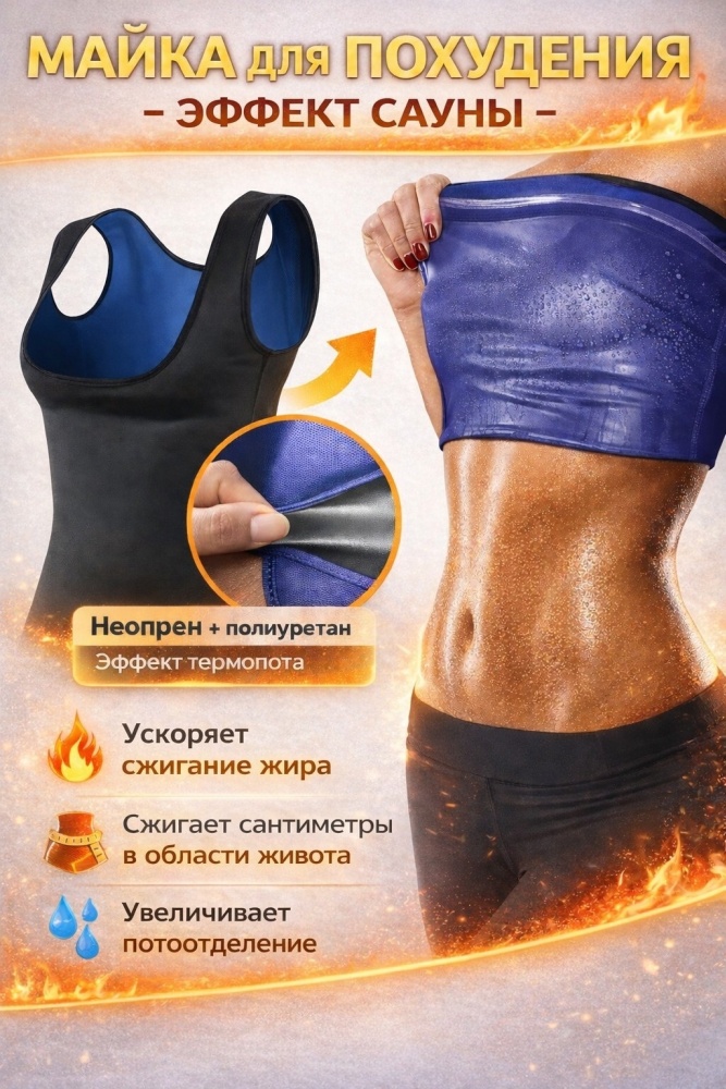 Майка LARKO sauna zhen