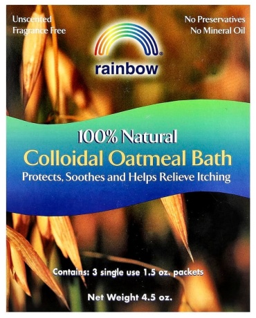 Rainbow Research 100% натуральная коллоидная овсянка, без запаха, 3 пакетика по 1,5 унции поваренная соль 1300 г