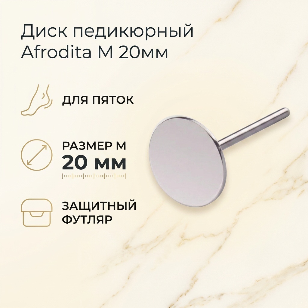 Afrodita диск педикюрный 2111 1 шт