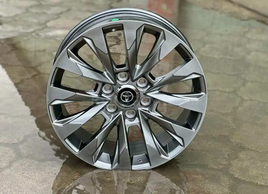 Rainbow Toyota Land cruiser 300 8x20/6x139.7 D95.1 ET45 4 диска графит