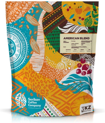 Кофе Serikov Coffee American Blend зерновой 1000 г