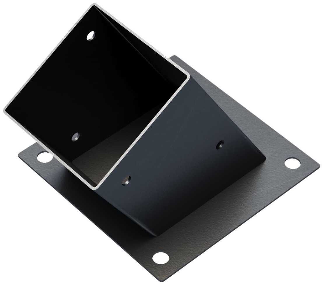 Комплект HABERCUBE SOLO 60 (solo 60 - 2 шт, шуруп 8х70мм - 8 шт.)