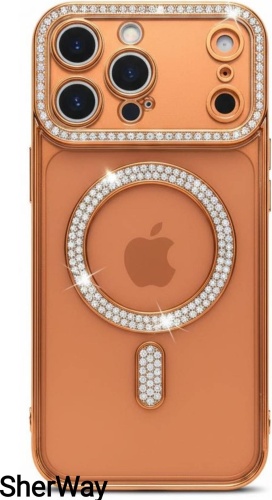 Чехол SherWay для Apple iPhone 17 Pro Max оранжевый