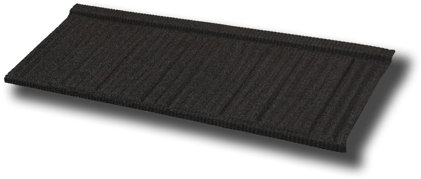Kazroof половинчатая черепица Shake Dark silver 370x1175 мм