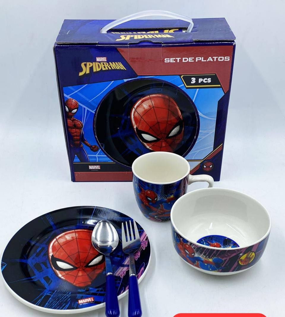 Набор посуды Spider-man детский набор