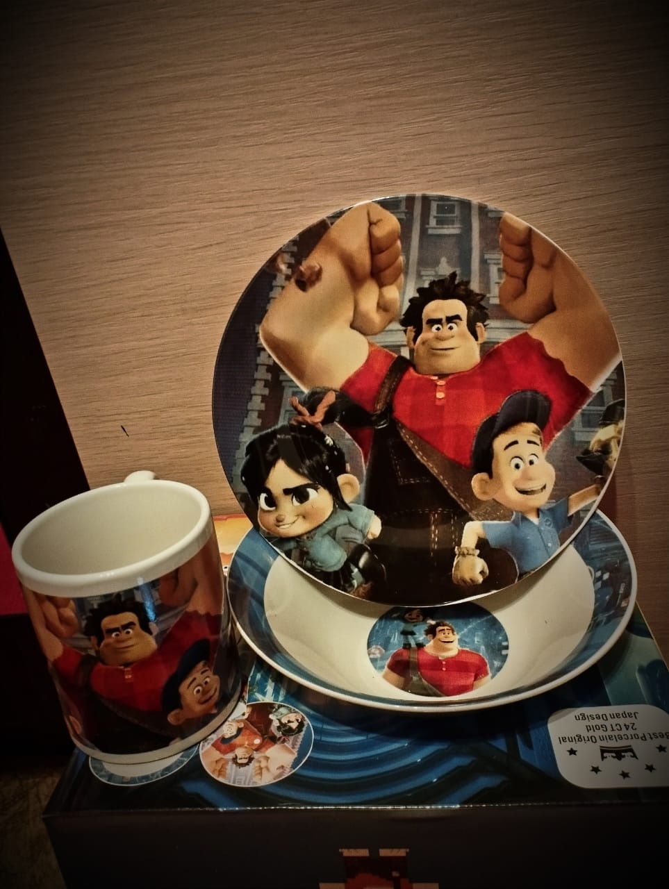 Сервиз на 1 персону , предметов: 3, детский, керамика
