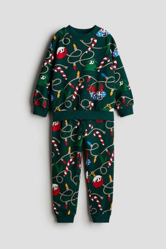 Комплект H&M зеленый, мультиколор