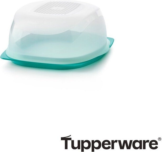 Tupperware сырница Кроха РП 564 квадратная 1 шт, пластик