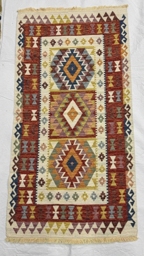 Ковер Ethno_kilimy 80x150 см, безворсовый, Турция