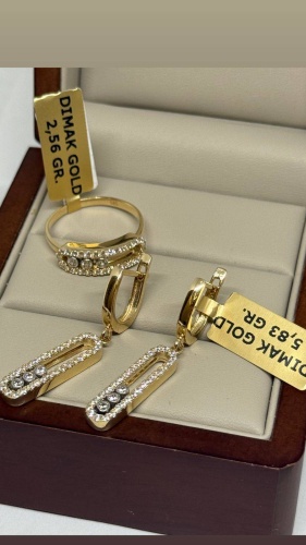 Sandu gold 5481957 вес 8.39 г золото, фианит