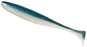 Мягкая приманка KEITECH Easy Shiner 4 7 шт 100 мм EA22 Electric Silver Shiner