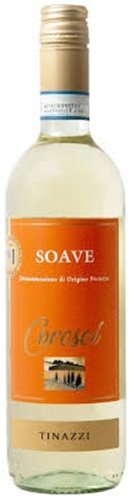 Вино Tinazzi SOAVE Coresei DOP сухое белое 12% 0.75 л