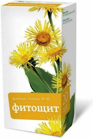 Алтайский кедр сбор трав Фиточай «Алтай» №20 «Фитощит», 20 ф/п 40