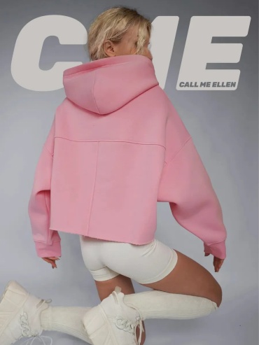 Толстовка CallmeEllen розовый