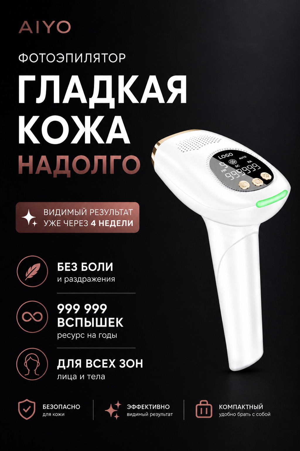 AIYO фотоэпилятор Silk S2