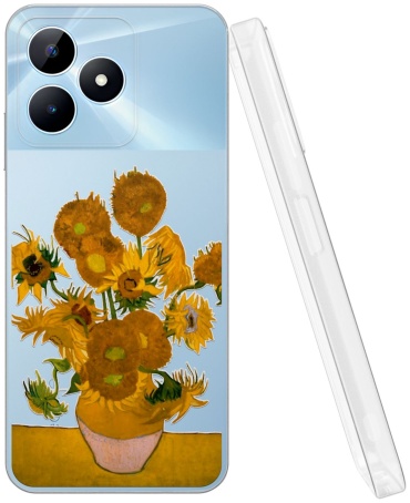 Чехол Mcover для Realme Realme Note 50, C51, C53 рисунок