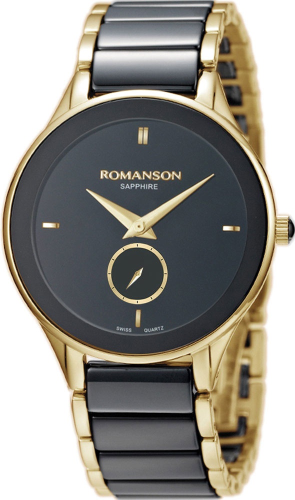 Кварцевые ROMANSON TM4236CLG(BK) керамика