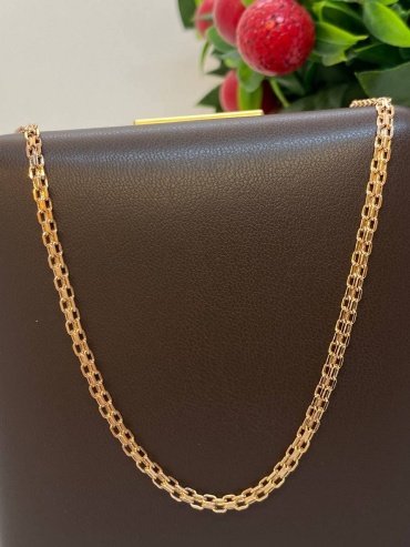 Sandu gold 4896521 длина 50 см, вес 4.1 г золото, плетение якорное