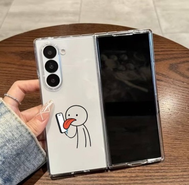 Чехол ALIMATION для Samsung Galaxy Z Fold6 прозрачный