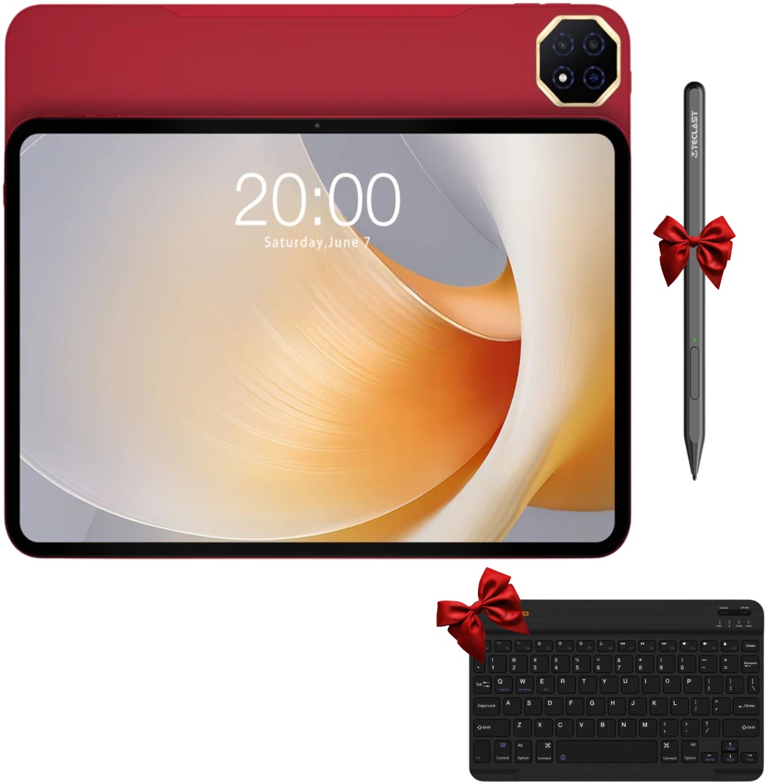 Планшет Teclast T65 Plus 13.4 дюйм 8 Гб/256 Гб красный + подарок