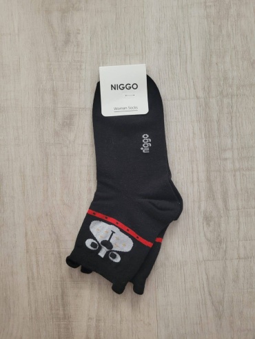 Носки Niggo 1 пара черный 36-39