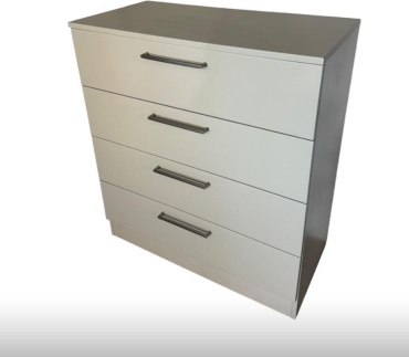 Комод Престиж, 70x40x90 см, белый, слоновая кость