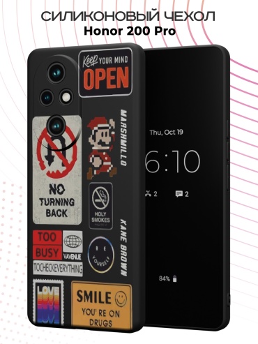 Чехол для Honor 200 Pro рисунок