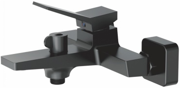 Смеситель для ванны Haiba HB60818-7, латунь, цвет черный