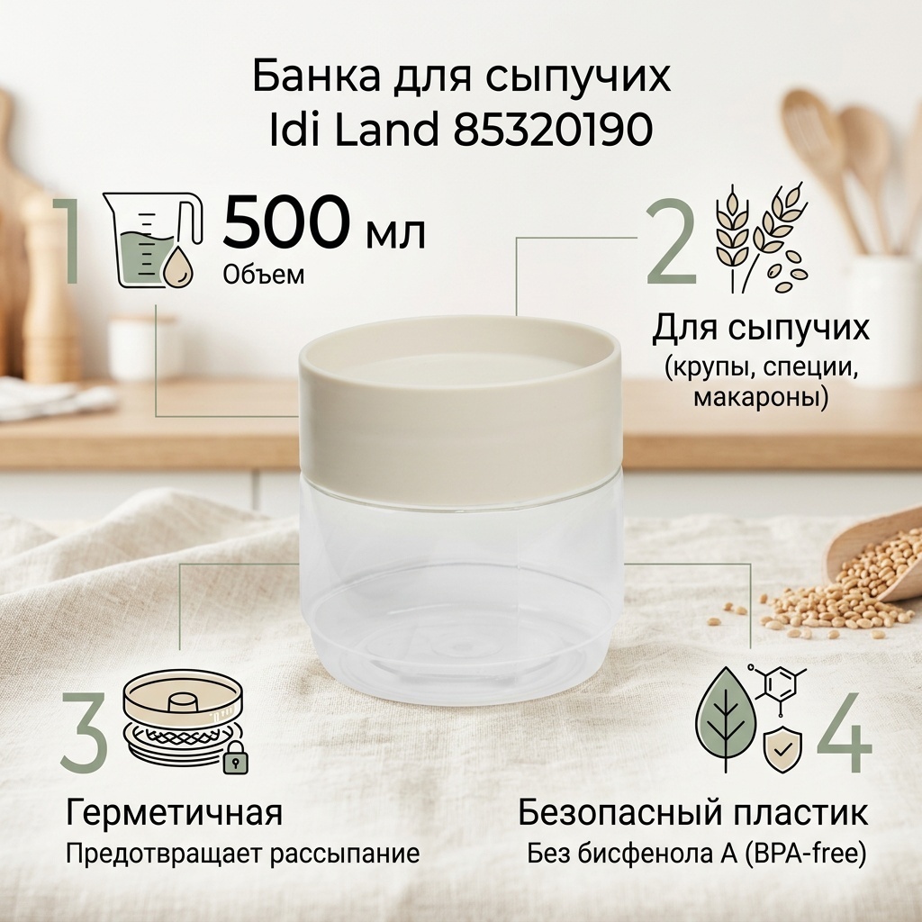 IdiLand банка 85320190, пластик