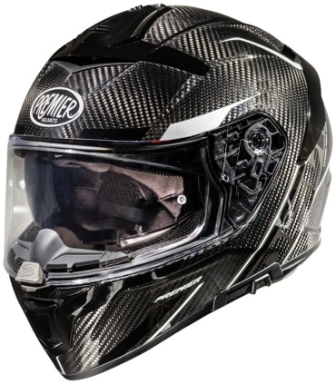 Premier Devil Carbon ST8 черный глянцевый, белый 2XL