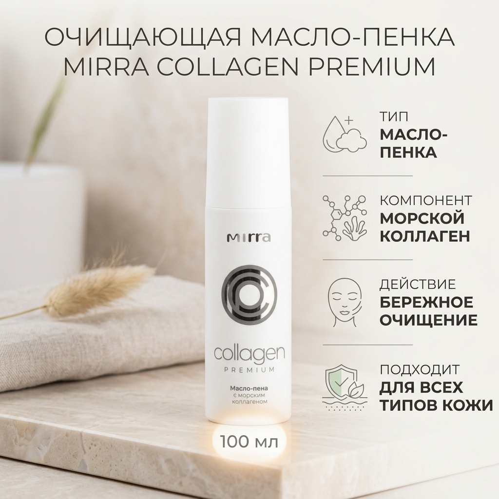 Mirra Collagen Premium пенка 100 мл