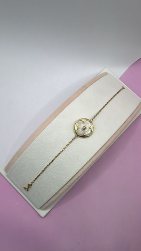 SAR JEWELRY Т4-4314_18 длина 18 см, вес 3 г золото, плетение отсутствует
