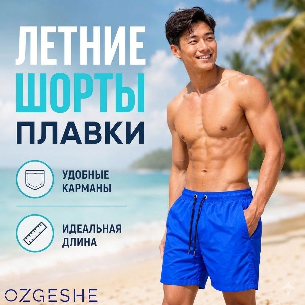 Плавки OZGESHE синий