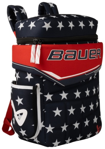 Bauer S26 GLOVE USA мультиспортивный 17 красный, черный