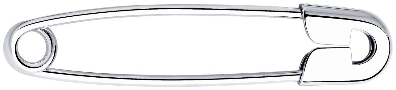 Булавка SOKOLOV 94040015 вес 1.01 г серебро, без вставок