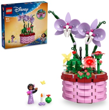 Конструктор LEGO Цветочный горшок Изабеллы Disney 43237, деталей 641 шт