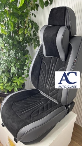 AUTO_CLASS Chevrolet Nexia 2020-2026 серый, черный