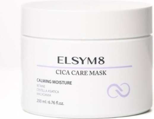 Маска для лица ELSYM8 крем, ночная Cica Care Calming Moisture 200 мл