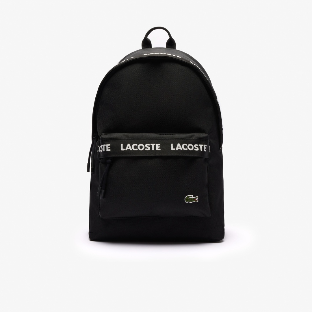 Рюкзак LACOSTE полиэстер черный