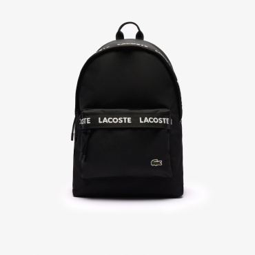 Рюкзак LACOSTE полиэстер черный