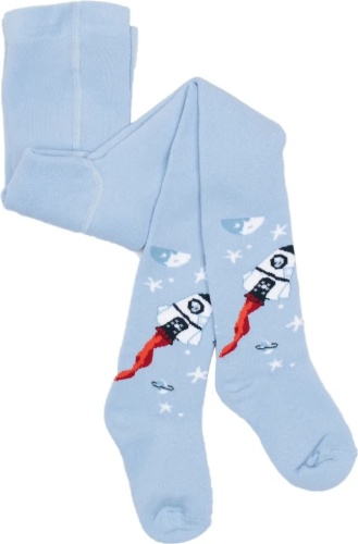 Колготки RuSocks голубой, красный