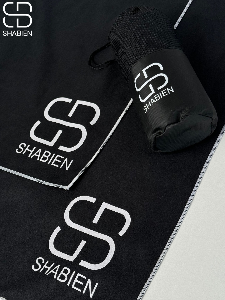 Набор полотенец SHABIEN 160x75 см, микрофибра, 2 шт,